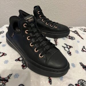 Skechers x Snoop Dogg Snoop One Sr-OG Canvas * 108297 / BLK * Women's 9